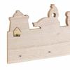 Children’s Wooden Coat Racks, Set of 2, Animal Designs, 4 Hooks Each, Multicolored view 4
