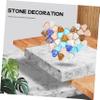 ifundom Heart-Shaped Glass Aquarium Stone Ornament view 4