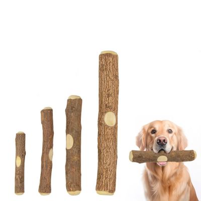 Natural Neem Wood Chew Bone for XS Puppies