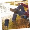 UPKOCH 2er-Set tragbare Solar-Sauerstoffpumpen für Aquarium und Teich, ABS, Schwarz view 2