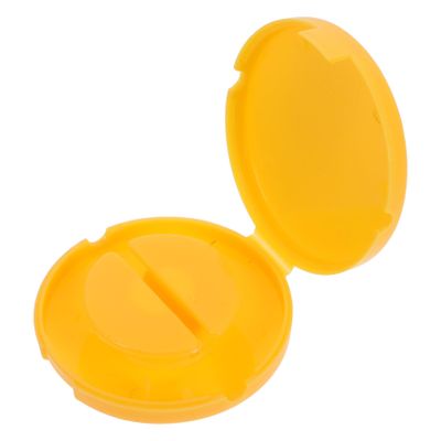 Compact Yellow PP Data Cable Box with Headphone Holder