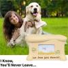 Polyresin Pet Memorial Urn with Photo Holder for Cats view 3