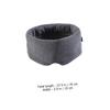 LRXIYODE Fully Blackout Cotton Sleep Mask, Lightweight and Comfortable view 2