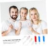 FONDOTIN 30-Pack Disposable Travel Toothbrushes with Ergonomic ABS Handle view 3