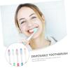 FONDOTIN 30-Pack Disposable Travel Toothbrushes with Ergonomic ABS Handle view 4