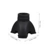 FONDOTIN 2-Piece Non-Slip Rubber Tips for Canes, Walking Sticks, Trekking Poles and Crutches view 2