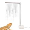 Bearded Dragon Bath with Suction Cups, 360-Degree Rotating Electric Showerhead view 1