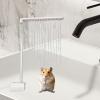 Bearded Dragon Bath with Suction Cups, 360-Degree Rotating Electric Showerhead view 2