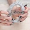 Sun&Beam Nails Handmade Press-On Nails, Short Squoval, Black (#238 M) view 3