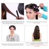 Heatless Hair Curlers, 12-Piece Styling Set with Rubber Bands view 3