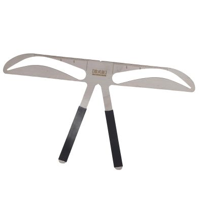 Aramox Stainless Steel Eyebrow Stencil, Reusable, for Beginners