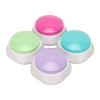 4-Piece Pet Record Buttons, Easy-to-Use Dog Communication Buttons and Educational Toy for Children's Language Development view 2