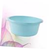 VICASKY 2-Piece Plastic Basins for Bathroom and Kitchen, Non-Slip, Multifunctional, Transparent, Large Capacity view 4