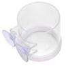 Transparent Acrylic Fish Food Feeder with Suction Cup view 2