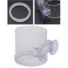 Transparent Acrylic Fish Food Feeder with Suction Cup view 4