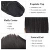 Ponytail Extension, 10"-26" Drawstring, 100% Remy Human Hair (10 Inch) view 4