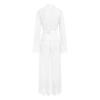 Women's Long Transparent Lace Kimono Robe view 2