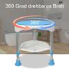 FIVMEN Adjustable 360° Swivel Shower Stool, 45–57 cm, 200 kg, CST-3068 view 4