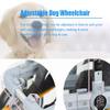 Adjustable Two-Wheel Dog Wheelchair with Reflective Strips view 3