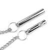 Dog Training Whistle, Solid Metal, Adjustable Tone with Keychain, Bark Control view 2