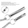 Dog Training Whistle, Solid Metal, Adjustable Tone with Keychain, Bark Control view 3