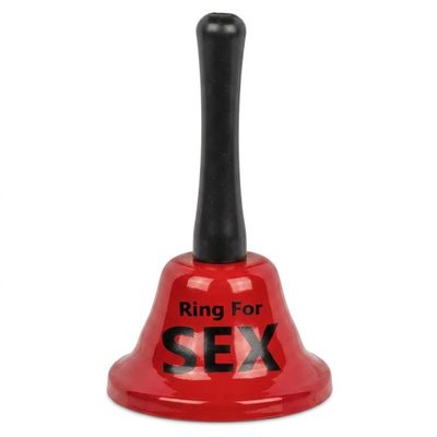 MIJOMA Ring for Sex Metal Bell – Humorous Table or Mini Bell for Adults, Statement Novelty