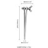 Male Stainless Steel Hollow Urethral Sounding Rod Dilator, Smooth Stretcher for Easy Urination, D05DE (8 mm) view 2