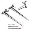 Male Stainless Steel Hollow Urethral Sounding Rod Dilator, Smooth Stretcher for Easy Urination, D05DE (8 mm) view 3