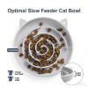 Cat Slow Feeder - Silicone Labyrinth Bowl view 4