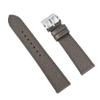 CWZZWS 20 mm Leather Watch Band, Quick-Release, Soft Buckle, Dark Brown view 1