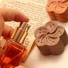 Wooden Essential Oil Diffuser, Flower Design, Rosewood view 3