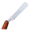 Ipetboom 2-Piece Classic Steel Straight Razor with Wooden Handle view 3