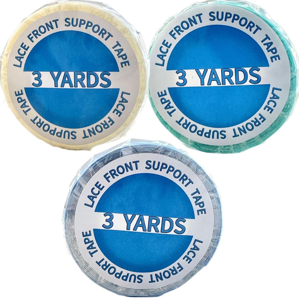 3-Piece Hair Extension Tape, Double-Sided Wig Tape Set
