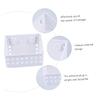 Toddmomy Suction-Cup Hay Rack for Guinea Pigs and Rabbits, White PP Plastic view 2