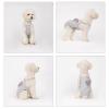 Reusable Dog Diapers for Female Dogs - Adjustable (Gray L) view 4