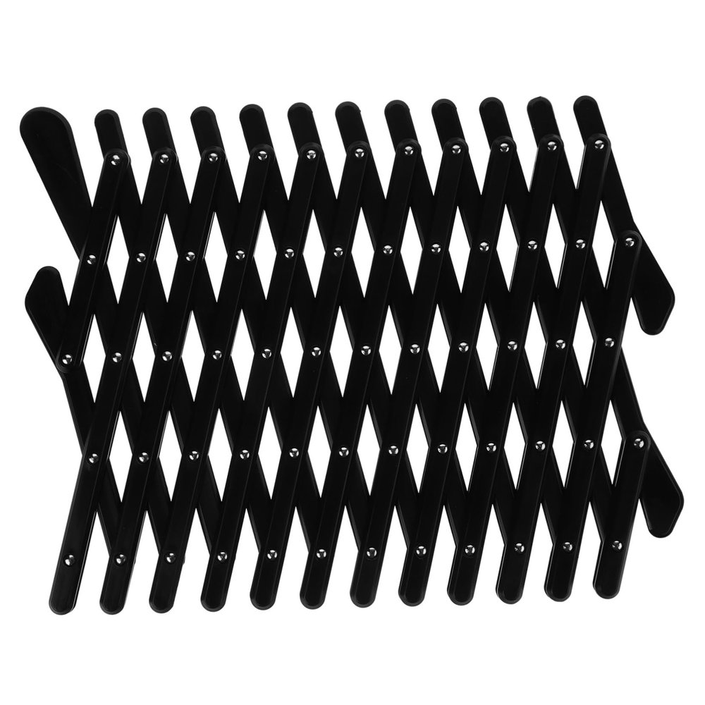 Retractable Dog Barrier for Car Windows, Adjustable, Black