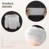 100 Disposable Nonwoven Facial Headbands with Elastic Lock Edge view 2