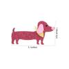 Yardwe 6-Pack Cartoon Dog Hair Clips with Glitter view 2