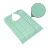 CALLARON Adult Bib, Green PVC, Snap-Neck Closure and Hem Buckles, Clothing Protector for Eating view 3