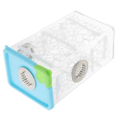 HANABASS Small Reptile Terrarium with Transparent Lid