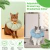 Duuclume Cat Cone Collar, Soft, Adjustable, Blue, L view 4