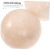 DEARMAMY 2-Piece Small Jade Hand Massage Balls for Pressure Relief, Portable Massage Balls for Seniors view 4