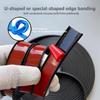 UTTDP 1M Self-Adhesive U-Shaped TPE Edge Guard, Brown, 14 mm view 3