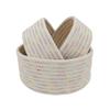 Braided Cotton Rope Storage Basket, Colorful, M 20 x 9 cm view 1