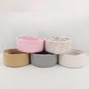 Braided Cotton Rope Storage Basket, Colorful, M 20 x 9 cm view 2