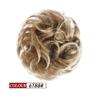 Synthetic Curly Donut Chignon Hair Bun, Brown and White view 2