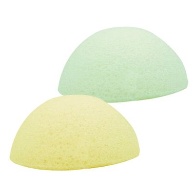2-Piece Double-Sided Facial Cleansing Sponges for Women