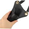Healeved Black Fabric Hairdressing Scissors Case, Compact and Lightweight, with Protective Cover view 2