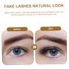 HAPINARY 25 Pairs 3D Pre-Glued Synthetic Fiber False Eyelashes view 2