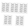 HAPINARY 25 Pairs 3D Pre-Glued Synthetic Fiber False Eyelashes view 4
